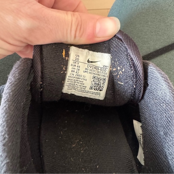 Nike Airmax Golf Shoes Black and‎ White Size 10 - Picture 5 of 5